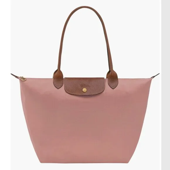 Longchamp - Large Le Pliage Tote (Pink Tea) - Picture 1 of 4